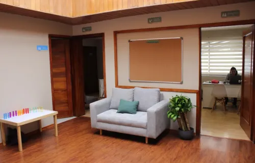 Sala de espera de Anesis Sensory Hub