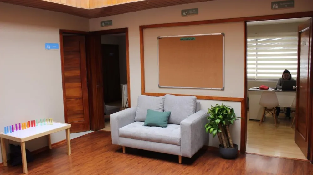 Sala de espera de Anesis Sensory Hub